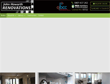 Tablet Screenshot of jhrenovations.com.au